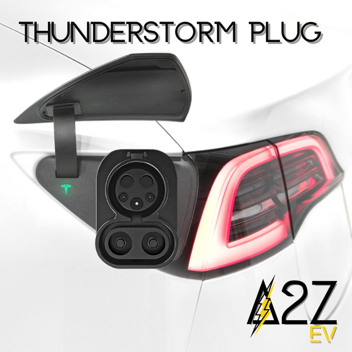 CCS Combo Adapter for Tesla- Thunderstorm from A2Z (comes with 50$ charging credits!)