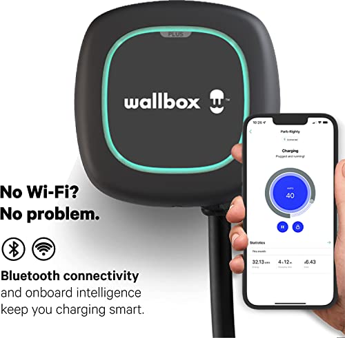 Wallbox Pulsar plus 40 and 48A EV Home Charger – ChargeHub US